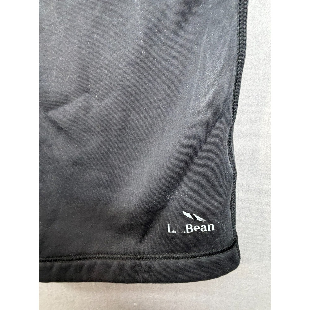 Vintage‎ L.L. Bean Women Sweatpants Black Size Small Waist Zip Pocket - Picture 5 of 15